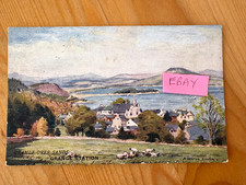 ORIG POSTCARD GRANGE OVER SANDS, GRANGE STATION FURNESS RAILWAY HEATON COOPER