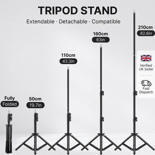 160cm heavy duty light stand - 160cm,