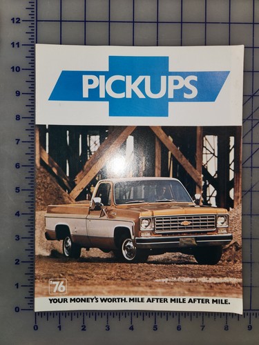 1976 chevrolet truck pickup - chevrolet,