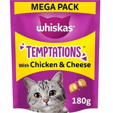 8 x 180g Whiskas Temptations