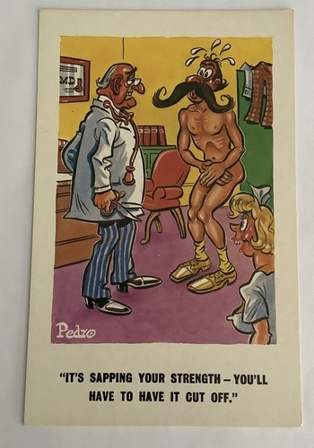Vintage saucy seaside comic - saucy,
