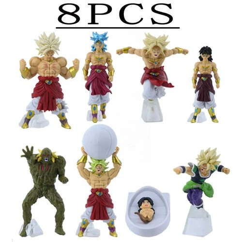 8pcs set anime - anime, dragon