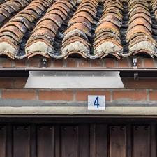 4 Pcs Iron Gutter Splash Guard
