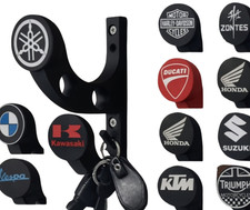 Motorcycle helmet wall holder - motorcycle,