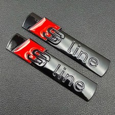 NEW 2 x Audi S Line Badge