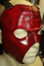 leather Kane wrestling mask