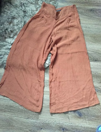 Atmosphere brown wide leg