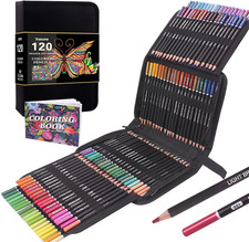 120 Colouring Pencils Zip-Up