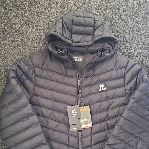 Montirex black hooded - hooded, puffer