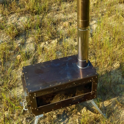 Stovepipe with damper flue - stovepipe,