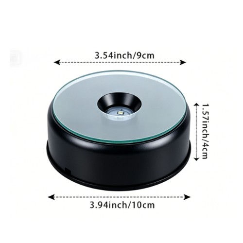 Rotating crystal display - rotating,