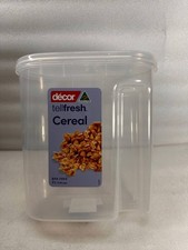 Décor Tellfresh Cereal Storage Dispenser | Large Airtight Container | Practical