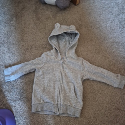 George baby grey bear - bear, zip