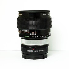 Canon 85mm F1.2 SSC ASPH PD +