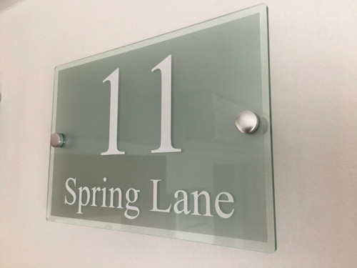 Modern house plaques - modern,