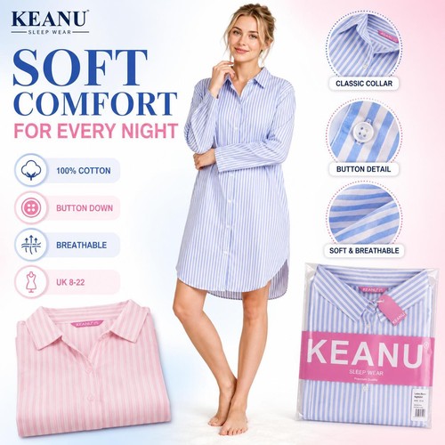Ladies 100 cotton striped - 100%,