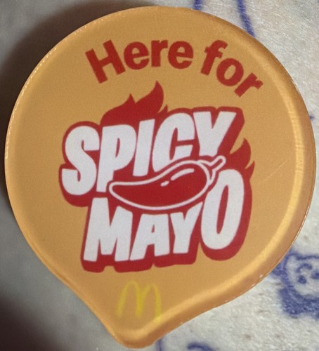 Mcdonald spicy mayo - spicy, pin