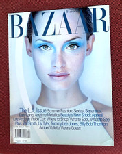 Harper's BAZAAR Magazine April 1997 Issue 3425 Amber Evangeline Valletta Cover