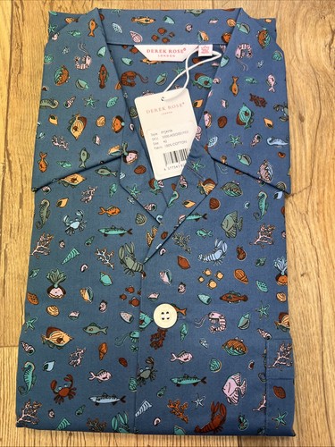 Mens derek rose cotton - mens, pyjamas