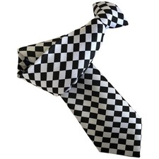 Police Clip On Tie Black and