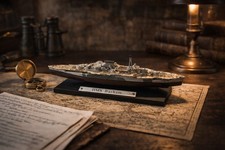 HMS Barham Battleship Model