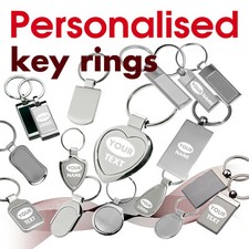 Personalised Keyring engraved