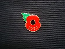 2020 Poppy Lapel Badge  -