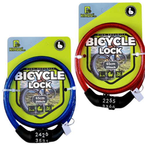 Combination code bike lock - code,