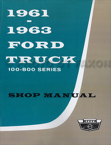 Ford workshop repair - ford, manual