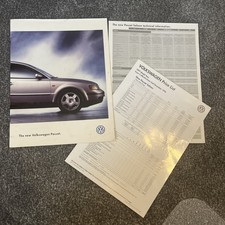 VW PASSAT Launch Brochure 1996