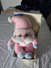 Vintage / retro  Chad Valley My First Christmas Santa Rattle Soft Toy. 12"