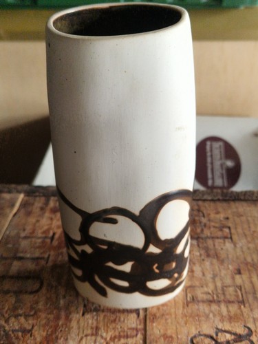 Vintage habitat cylinder - cylinder, vase