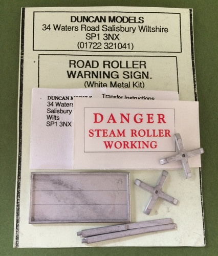Gauge 7mm white metal - white, duncan