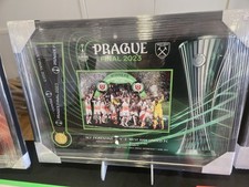 West Ham Europa Conference League 2023 Final Winners Medal Frame Memorabilia