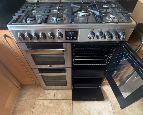Belling cookcentre 100cm - 100cm, duel