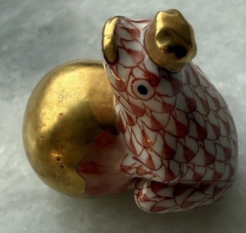 Herend frog karat - frog, 24