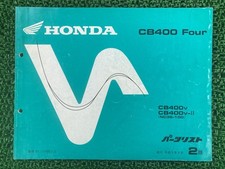 CB400Four Parts List, 2nd