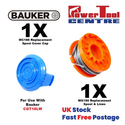 Bauker cgt18lw spool line - bauker,