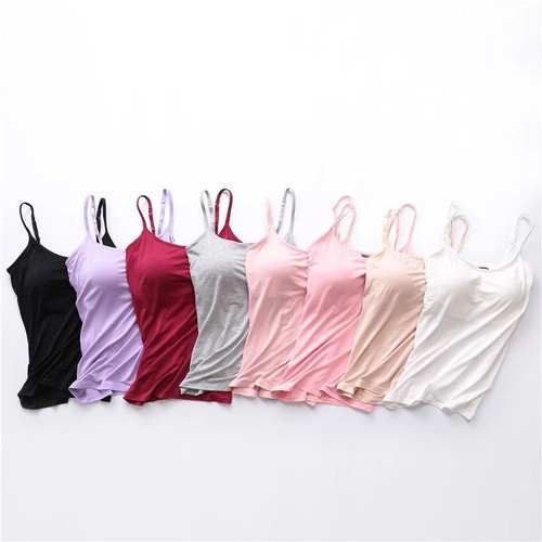 Women built bra - built, cami