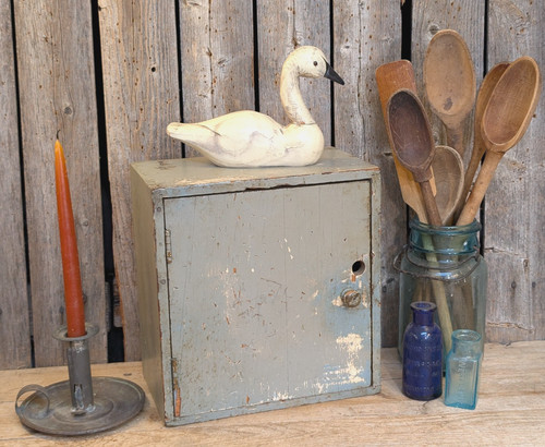 Antique primitive wooden gray - antique,