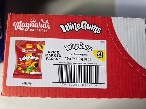 Maynards bassetts winegums - maynards,