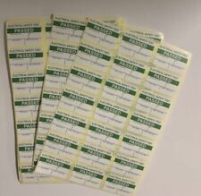 pat test labels 200 Pat Test Stickers