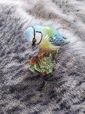 John Beswick Handmade Ceramic 2.5" Blue Tit Sculpture