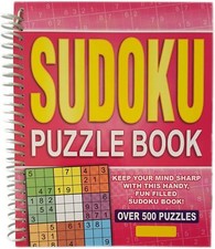 Bumper Sudoku Book 500 Puzzles