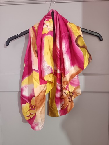 100 silk scarf vintage - silk,