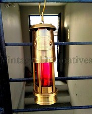 Lamp brass lantern nautical - lamp,
