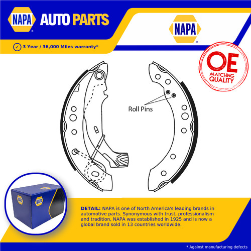 Brake shoes set fits - shoes,