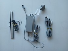 ? OFFICIAL Nintendo Wii Cables - Power Supply PSU and AV Cable - Sensor Bar ?
