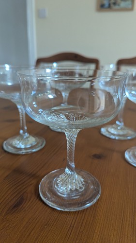 Set clear glass champagne - clear,