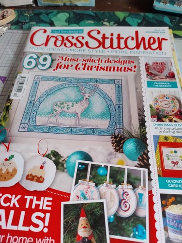 Cross stitcher magazine issue - cross,
